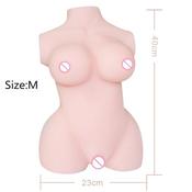 free shipping 40cm 5kg Japanese realistic vagina anal 2 holes masturbation silicone sex doll TPE Pussy love doll for men from automaticwoman